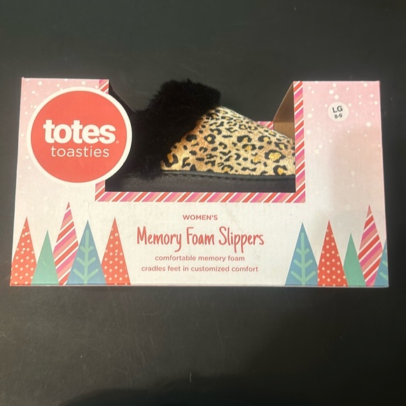 totes Shoes - New Totes Toasties Memory Foam Women’s Slippers Lg 8-9